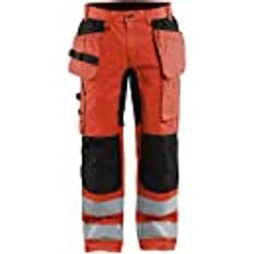 Bolsillo para tarjeta de identificación Ropa de Trabajo Blåkläder High Vis Stretch Arbeitshose Rouge