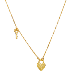 Maanesten Halsband Maanesten Imena Halsband kt. Guldpläterad Silver 2704A Dam 925 sterling silver Gold (44 cm)
