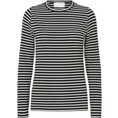 Selected Bluse Selected Striped Long Sleeved Top