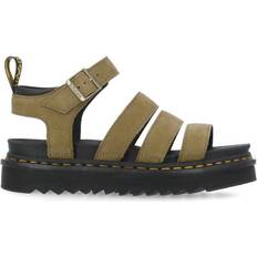 Dr. Martens Pantofole e Sandali Dr. Martens Blaire Tumbled Nubuck Leather Sandals - Oliva