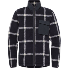 Mens Felslicht Check Jacket - Dark Navy