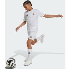 Real Madrid Jalkapalloasut Real Madrid Pre-Match Jersey Kids White Clear Grey 128