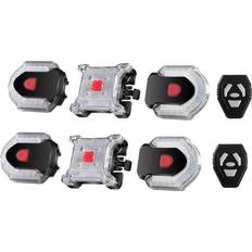 Chronus Turn Signals Tail Light for Bicycles, USB Rechargeable Ebike Turn Signal Kit with Wireless Remote Control Modes Waterproof