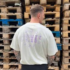 Wood Wood T-shirts Wood Wood Les Deux Neighborhood Tshirt Herr Kortärmade Från Magasin Ivory/black