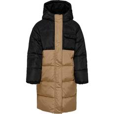 Drenge - Frakker Jakker Børnetøj Kids Only Black Newbecca Long Puffer Jakke