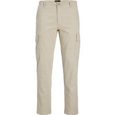 Beige Hosen Jack & Jones JACK & JONES Originals Cargohose, Hakenverschluss, knöchellang, für Kinder, beige, 152