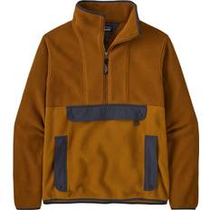 Patagonia Synchilla Anorak Fleece jacket Raptor Brown