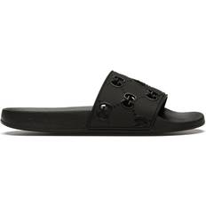 Gucci Slides Gucci Slide Black Rubber Women's