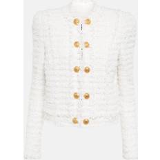 Balmain Tweed jacket white (UK 18)