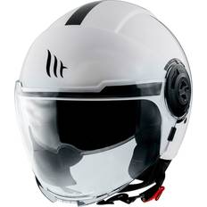 MT Helmets Motorcycle Helmets MT Helmets Dual-Screen Jet Helmet Viale SV - Noir