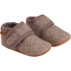 En Fant Baby Wool Slippers Walnut beige