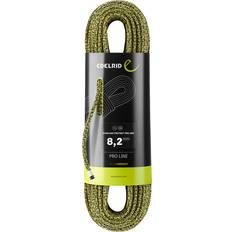 Yellow Climbing Ropes Edelrid Starling Protect Pro Dry 8,2 mm Half rope Yellow Night