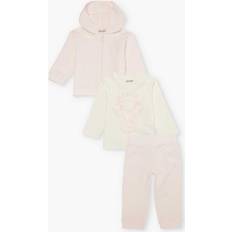 Kenzo Autres Ensembles Kenzo Delicacy Logo-print Three-piece Stretch-cotton Set 3-12 Months