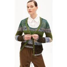 Damen - Mehrfarbig Cardigans Armedangels Cardigan AURORAA grün