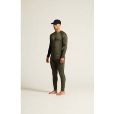 Brun - Herre Underbukser svedundertøj Craft Core Warm Baselayer Set Syntetisk undertøj olivengrøn
