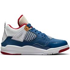 Nike Air Jordan 4 Retro PS - French Blue/White/Gym Red/Pearl White/Chutney/Altitude Green