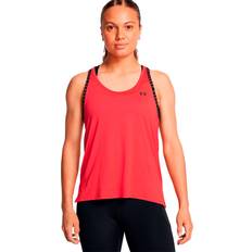 Rot Tanktops Under Armour Knockout Funktionstank Damen rot