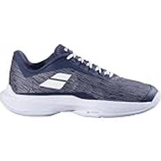 Babolat Schlägersportschuhe Babolat AC Women, Jet Tere All Court Damen-Tennisschuhe, Halt, Dämpfung, Active Flexion-Technologie, atmungsaktive Ortholite-Sohle, französische Marke, Queen Jio Grey, Größe