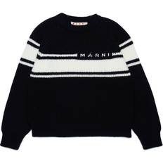 Bluse Strik Uld Sort år (152) Bluse