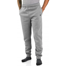 Carhartt Men Pants Carhartt 81107050 Relaxed-Fit Midweight Tapered Sweatpants for Men Heather Gray