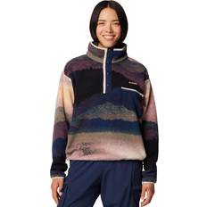 Columbia Helvetia II PrintedCropped Half Snap Collegiate Navy Dolomites