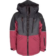 Abbigliamento per bambini Lindberg Alpine Winterjacke - Black/Cerise