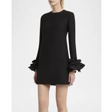 Silk Dresses Valentino Dress Woman color Black