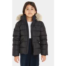 Daunenjacken Tommy Hilfiger Daunenjacke Essential KG0KG07399 Schwarz Regular Fit 16Y