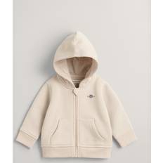 6-9M Hoodies Gant Cardigan - Shield - Soft Hafer