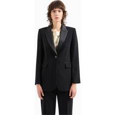 Armani Exchange Blazere Armani Exchange Satin Jacket - ASV