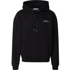 Les Deux Sweat à capuche Pulls Les Deux Crew Hoodie - Black/Light Ivory