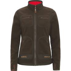 Ulkoiluvaatteet Härkila Kamko Fleecejacke Women Brown/Red