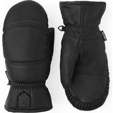 Leather - Men Mittens Hestra Women's Leather Box Mittens, 9, Black