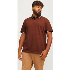 Polo Shirts Jack & Jones Plus Plain Polo