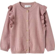 Name It Regular Fit Knitted Cardigan - Deauville Mauve (13233184)