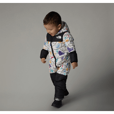 The North Face Bodys The North Face Baby 1996 Retro Nuptse One-piece White Dune Woodcut Trail Map Print 18-24 months unisex (18-24 months)