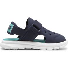 Puma Sandals Puma Jungen-Sandalette Evolve Sandal AC Blau-Grün-Weiß Farbe:blau, Größe:23