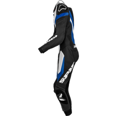 Motorcycle Suits Spidi Laser Pro Perforated Black Blue Piece Racing Suit