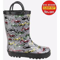 Wellingtons Cotswold 'Puddle' Rubber Wellington Boots Grey Infant