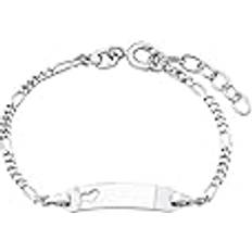 Amor Ident Armband 925 Sterling Silver Flickor Barn Armsmycke, cm, Silver, Levereras presentförpackning, 9328475