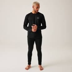 Basisschicht-Sets Regatta Thermo-Baselayer-Set für Herren Schwarz, Größe: Sale