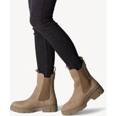 Tamaris Femme Bottes Chelsea Tamaris Chelsea Boots dunkelbeige