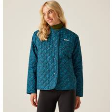 Regatta Orla Kiely Quilted Jacket Birdy Blue, Sale