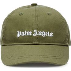 Caps sale Palm Angels Kids logo-embroidered cotton baseball cap kids Cotton Green