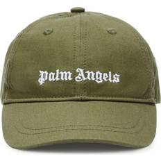 Grøn - Piger Kasketter Palm Angels Palm Angels Kids logo-embroidered cotton baseball cap kids Cotton Green