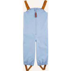 9-12M Regnbukser Sterntaler Regenhose mit Trägern hellblau