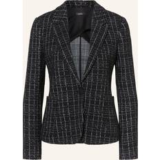 Einfarbig - Schwarz Jacketts Comma Indoor-Blazer schwarz