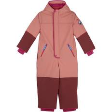 Mädchen Schneeoveralls Finkid Schneeanzug Husky Haalari Terra Cotta/Raspberry 90/100