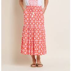 Orange Skirts Brakeburn Moroccan Tile Skirt Coral