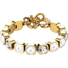 Dyrberg/Kern Dyrberg/Kern Armband Conian Guld Vit